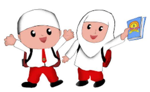 Detail Gambar Kartun Anak Pakai Peci Dan Jilbab Nomer 9