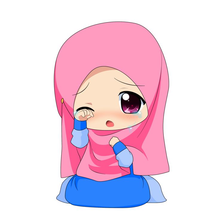 Detail Gambar Kartun Anak Perempuan Muslimah Nomer 2
