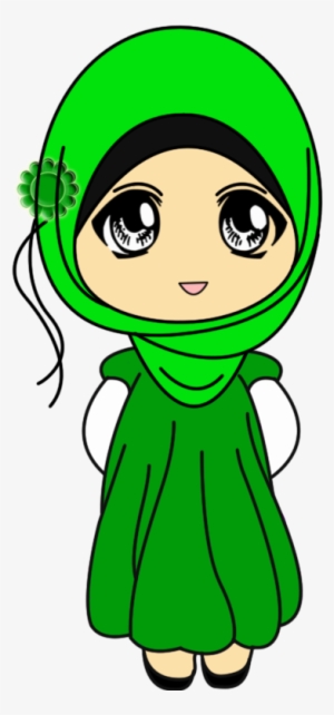 Detail Gambar Kartun Anak Perempuan Muslimah Nomer 14
