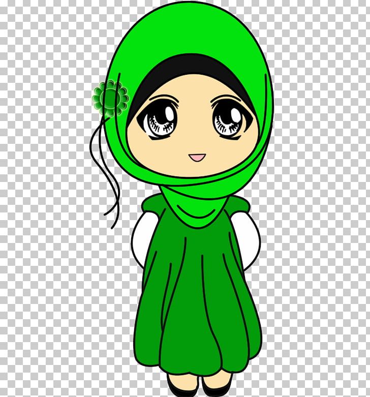 Detail Gambar Kartun Anak Perempuan Muslimah Nomer 57