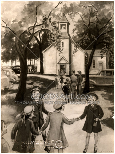 Detail Gambar Kartun Anak Pergi Ke Gereja Nomer 38