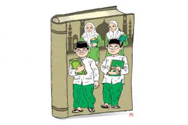 Detail Gambar Kartun Anak Pesantren Nomer 36