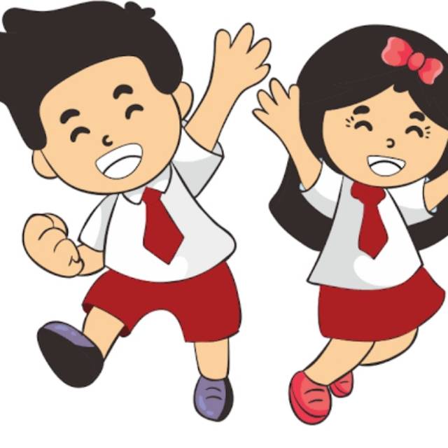 Detail Gambar Kartun Anak Sd Berangkat Ke Sekolah Nomer 32