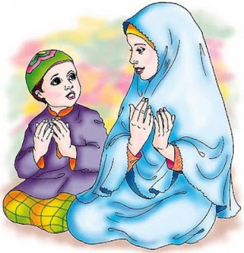 Detail Gambar Kartun Anak Sedang Berdoa Nomer 30