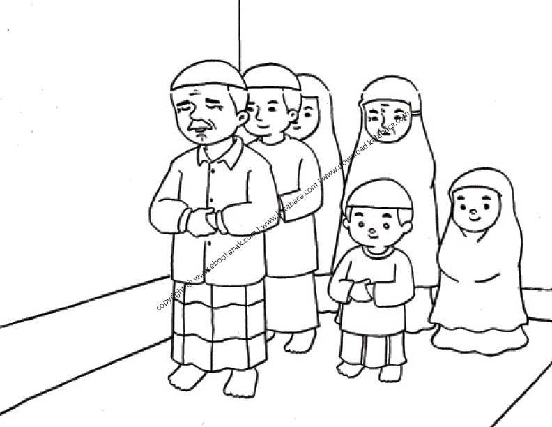 Detail Gambar Kartun Anak Sedang Sholat Nomer 29