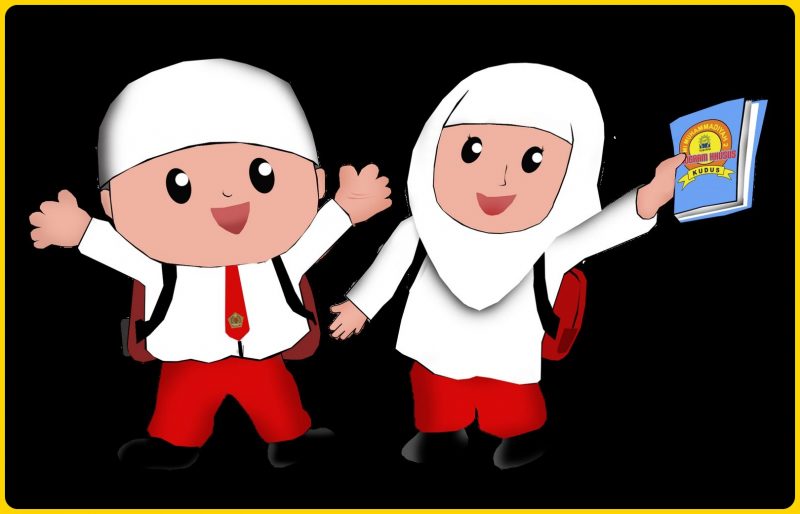 Detail Gambar Kartun Anak Sekolah Berjilbab Nomer 10