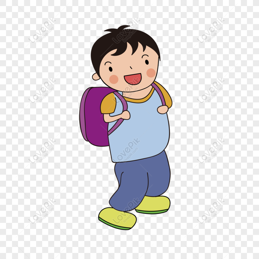 Detail Gambar Kartun Anak Sekolah Png Nomer 19