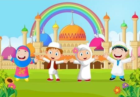 Detail Gambar Kartun Anak Sekolah Tk Islam Nomer 38