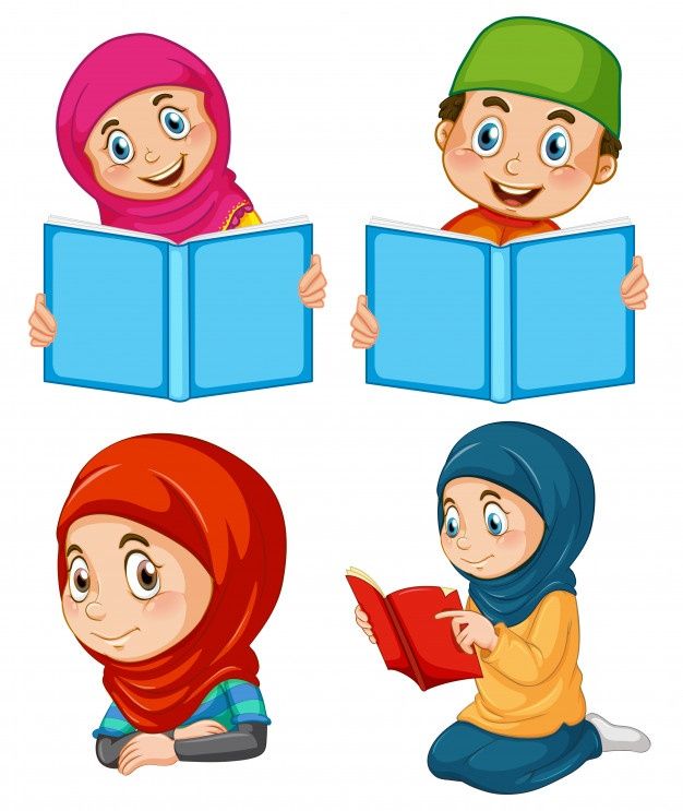 Detail Gambar Kartun Anak Sekolah Tk Islam Nomer 46