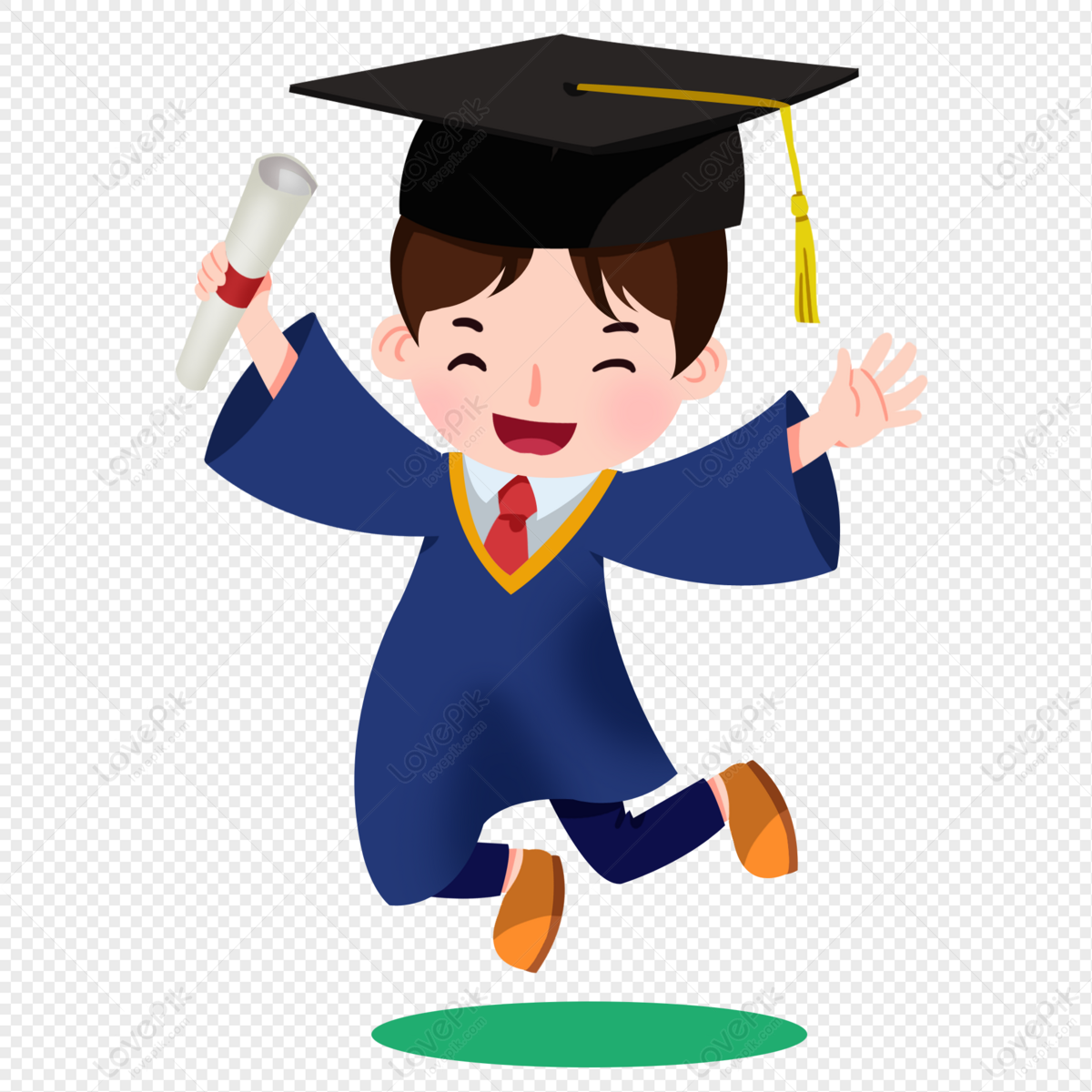 Detail Gambar Kartun Anak Wisuda Nomer 4