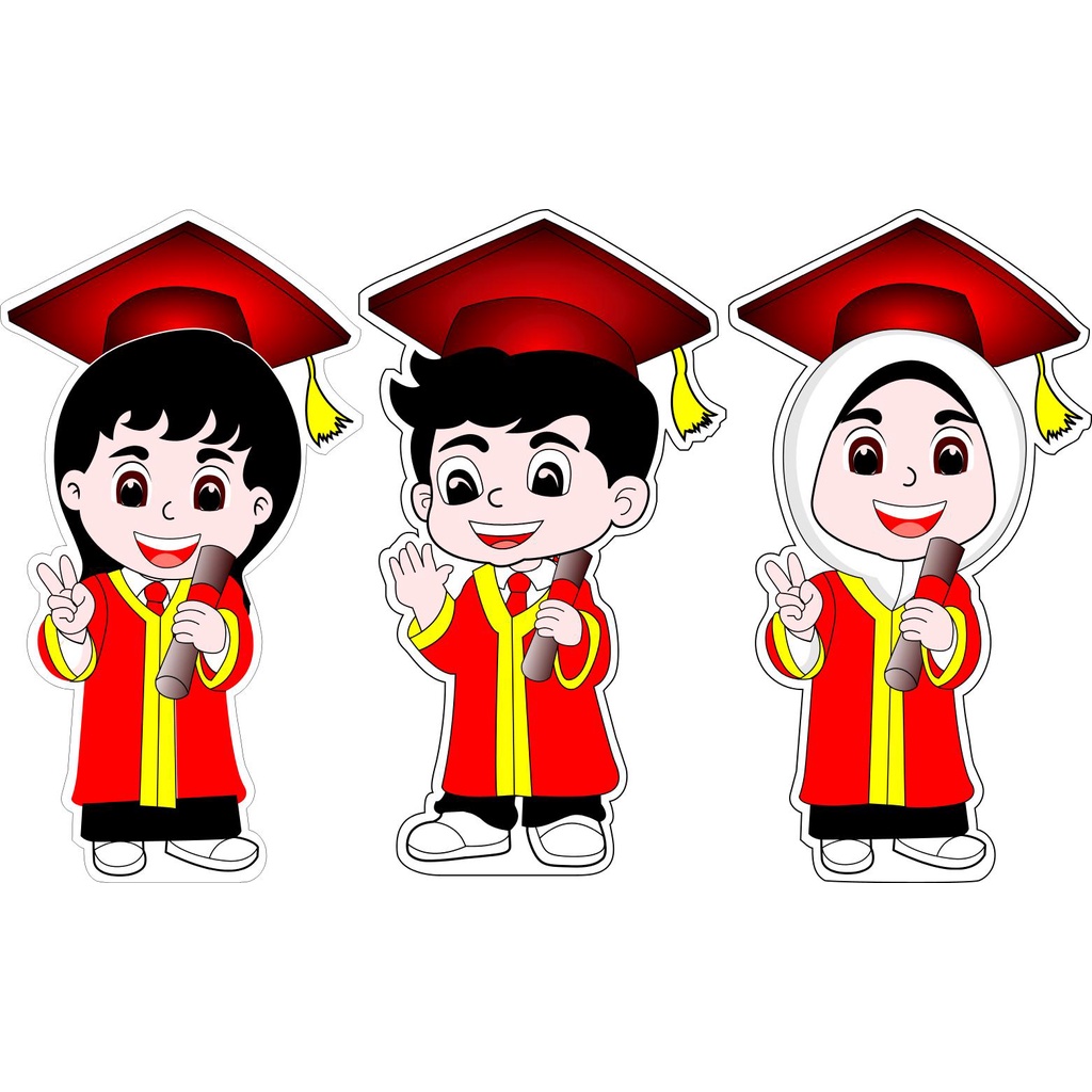 Detail Gambar Kartun Anak Wisuda Nomer 49