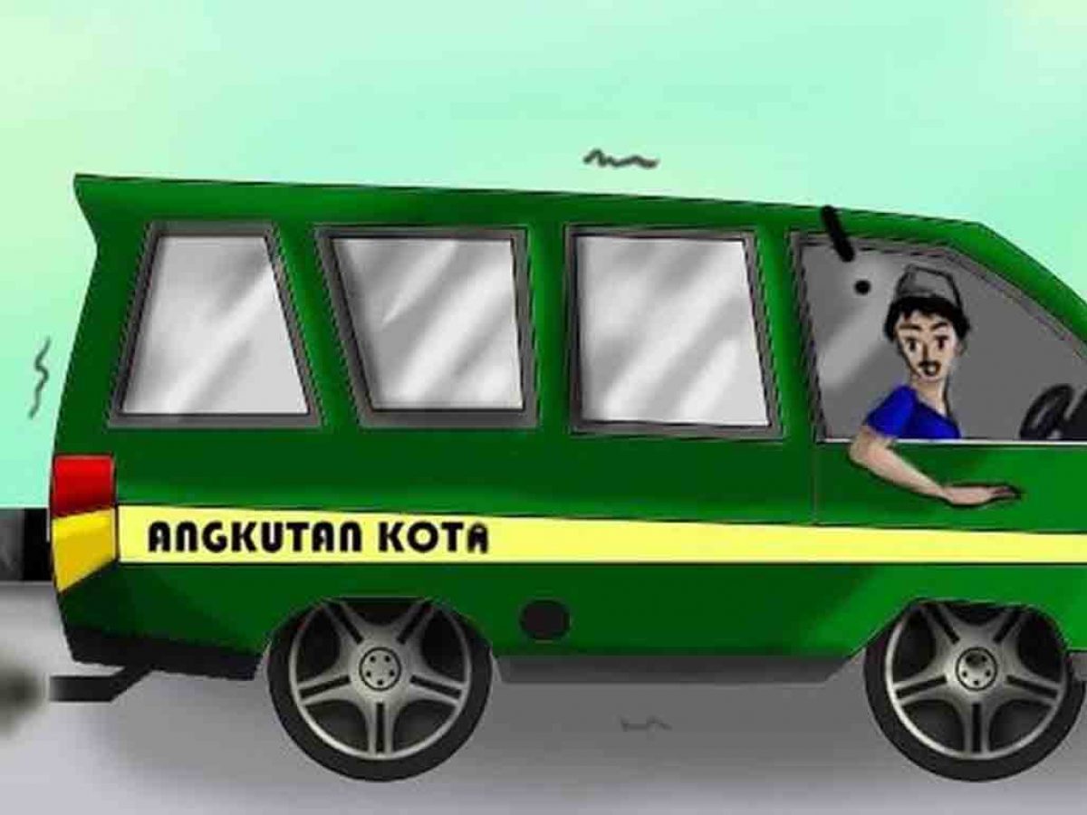 Detail Gambar Kartun Angkot Nomer 26