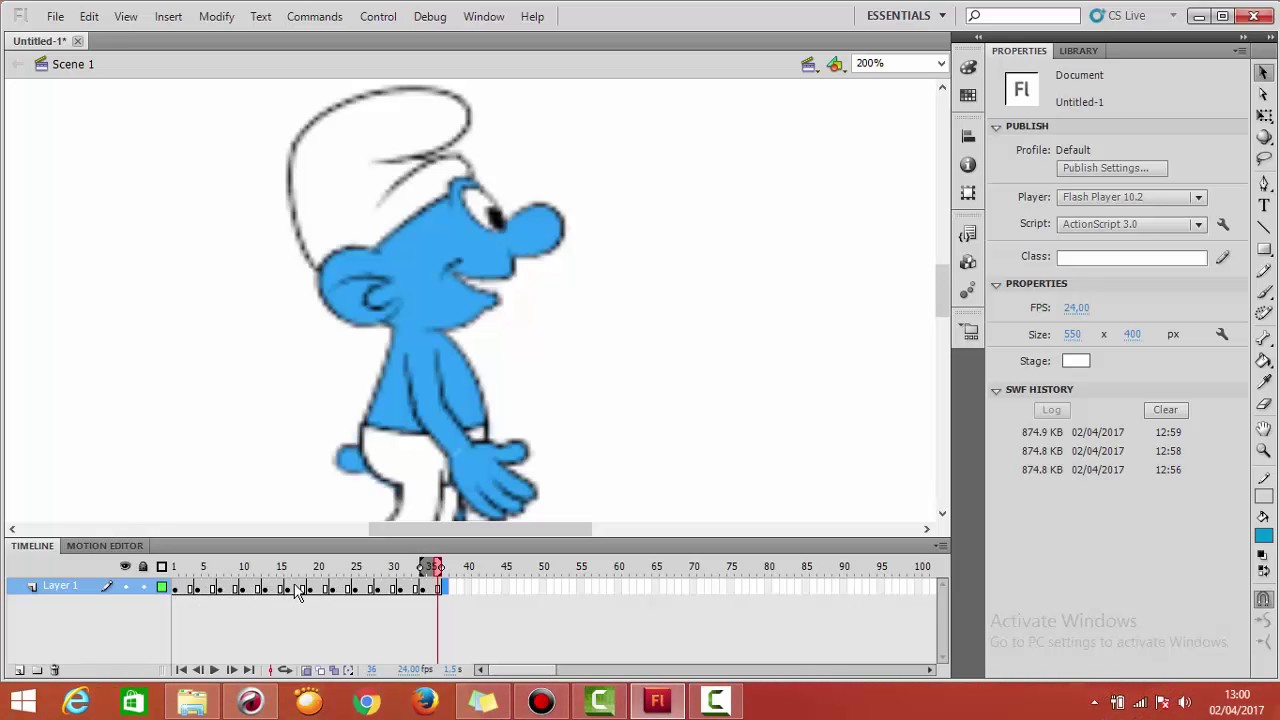 Gambar Kartun Animasi Frame By Frame - KibrisPDR