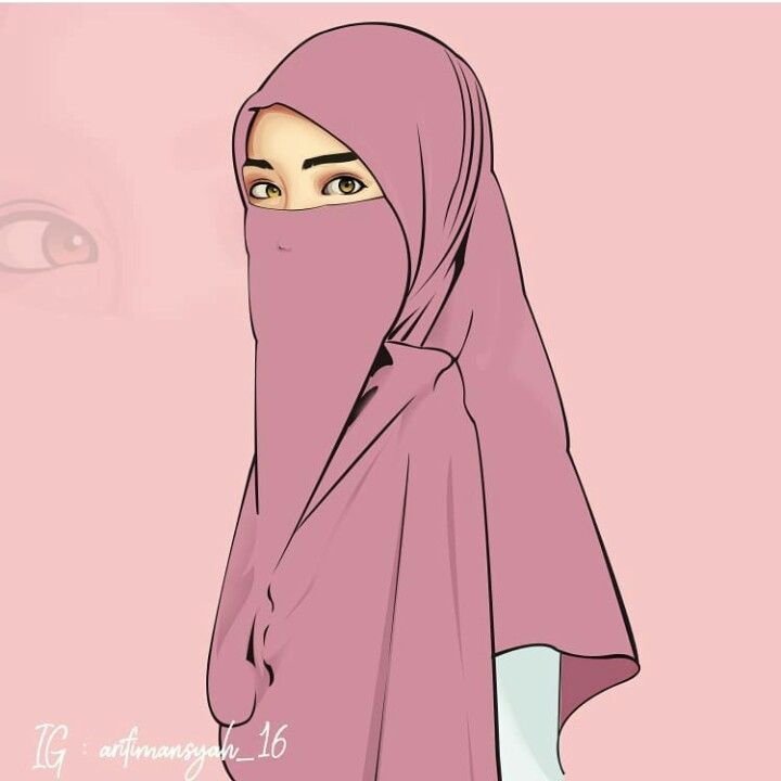 Gambar Kartun Animasi Muslimah - KibrisPDR