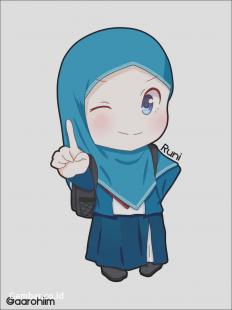 Detail Gambar Kartun Animasi Muslimah Nomer 57