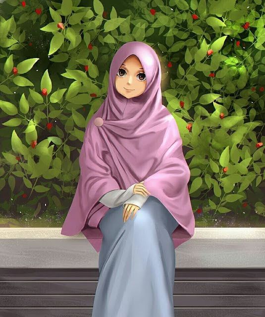 Detail Gambar Kartun Anime Muslimah Nomer 18