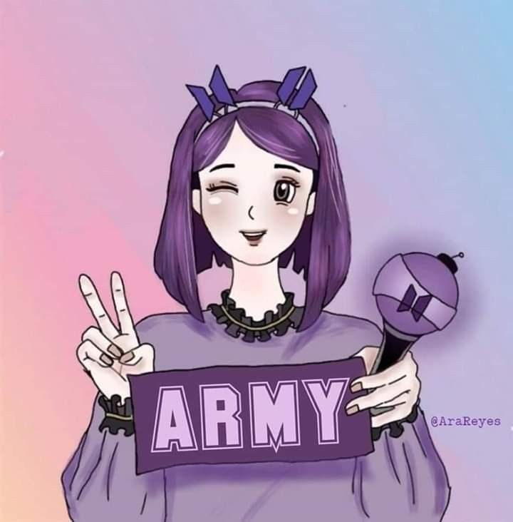 Detail Gambar Kartun Army Bts Nomer 6