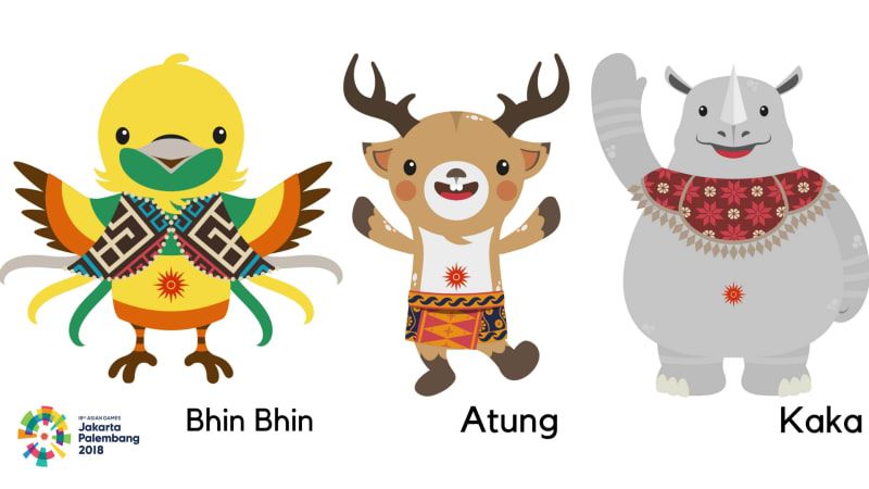 Detail Gambar Kartun Asian Games Nomer 2