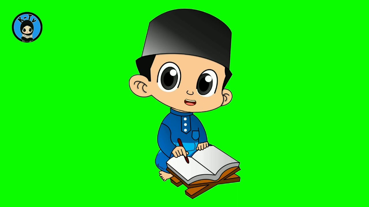 Detail Gambar Kartun Baca Al Quran Nomer 32