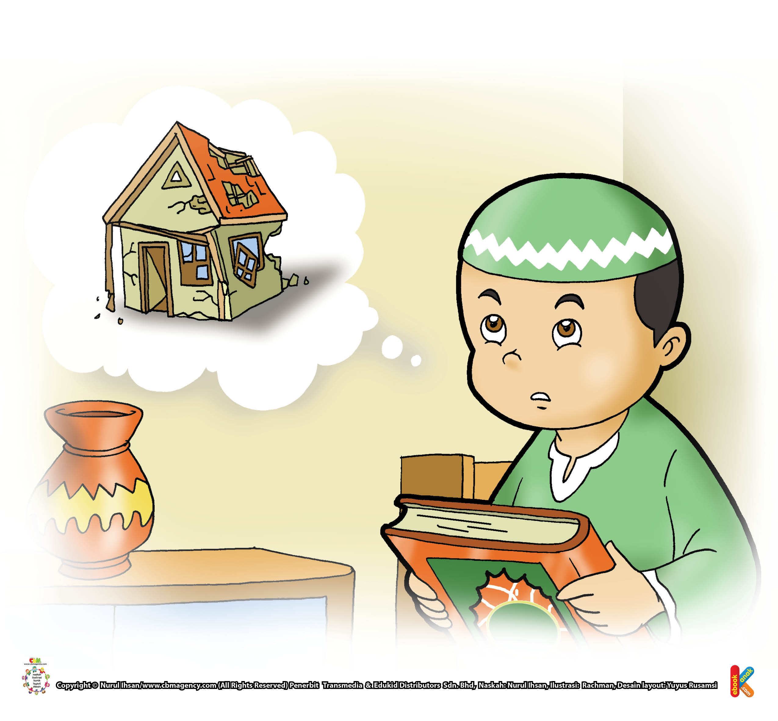 Detail Gambar Kartun Baca Al Quran Nomer 46