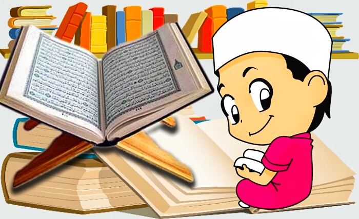 Detail Gambar Kartun Baca Al Quran Nomer 9