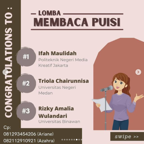 Detail Gambar Kartun Baca Puisi Nomer 40