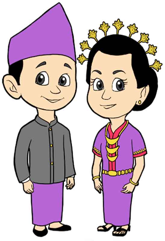 Detail Gambar Kartun Baju Adat Jawa Nomer 35