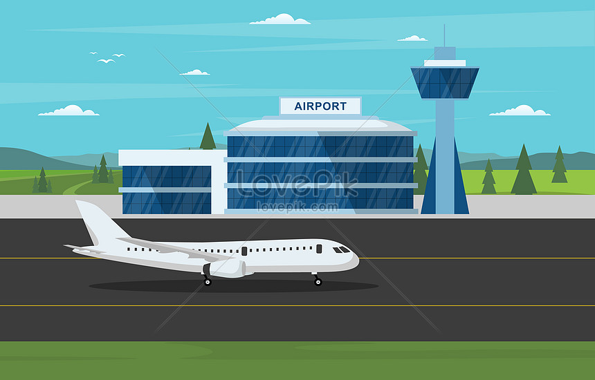 Detail Gambar Kartun Bandara Nomer 3