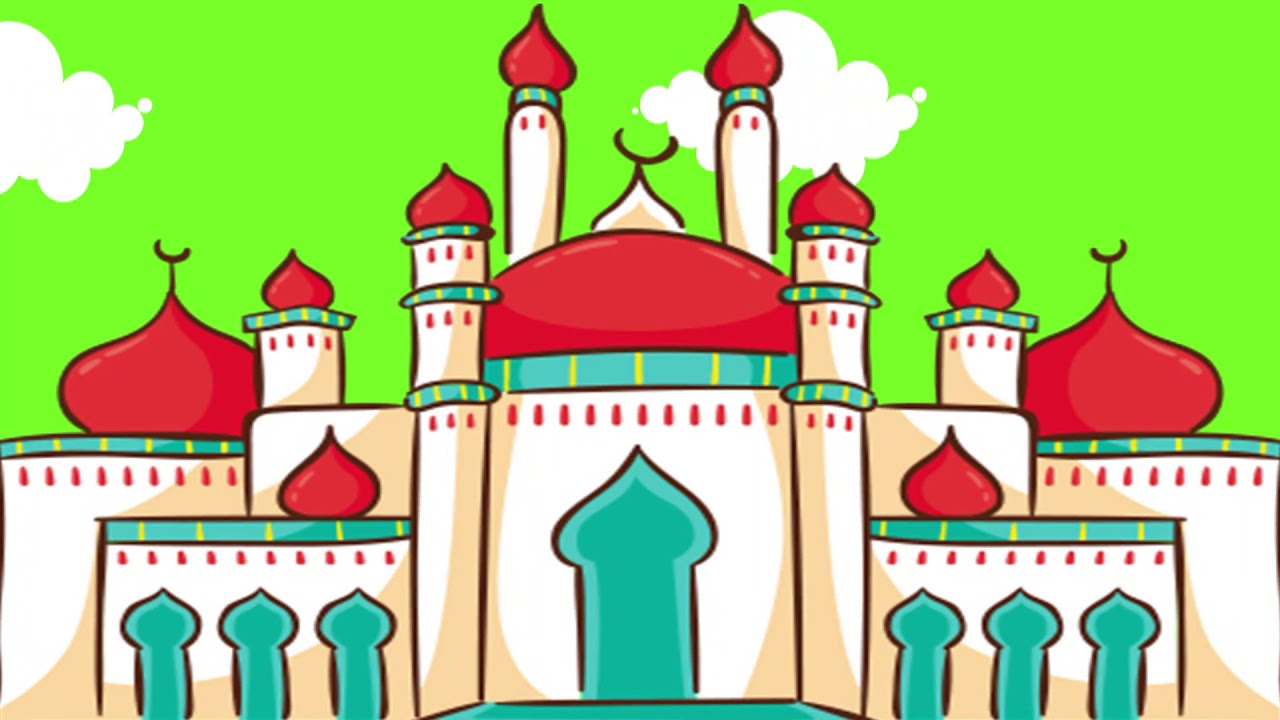 Detail Gambar Kartun Bangunan Masjid Nomer 52