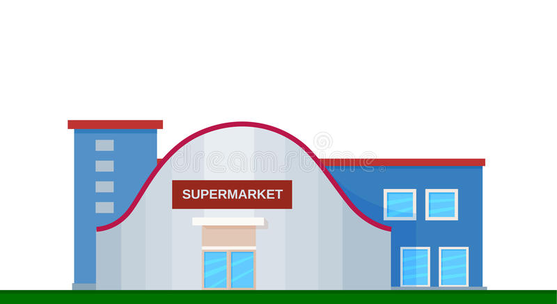 Detail Gambar Kartun Bangunan Supermarket Nomer 47