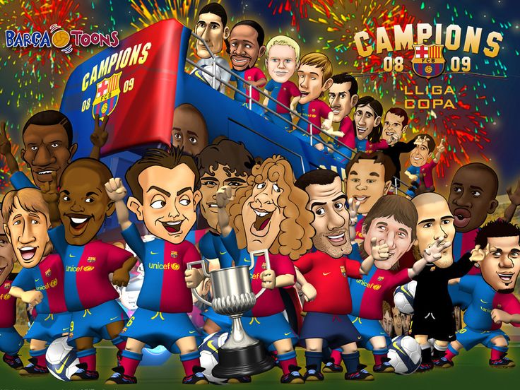 Detail Gambar Kartun Barcelona Nomer 27