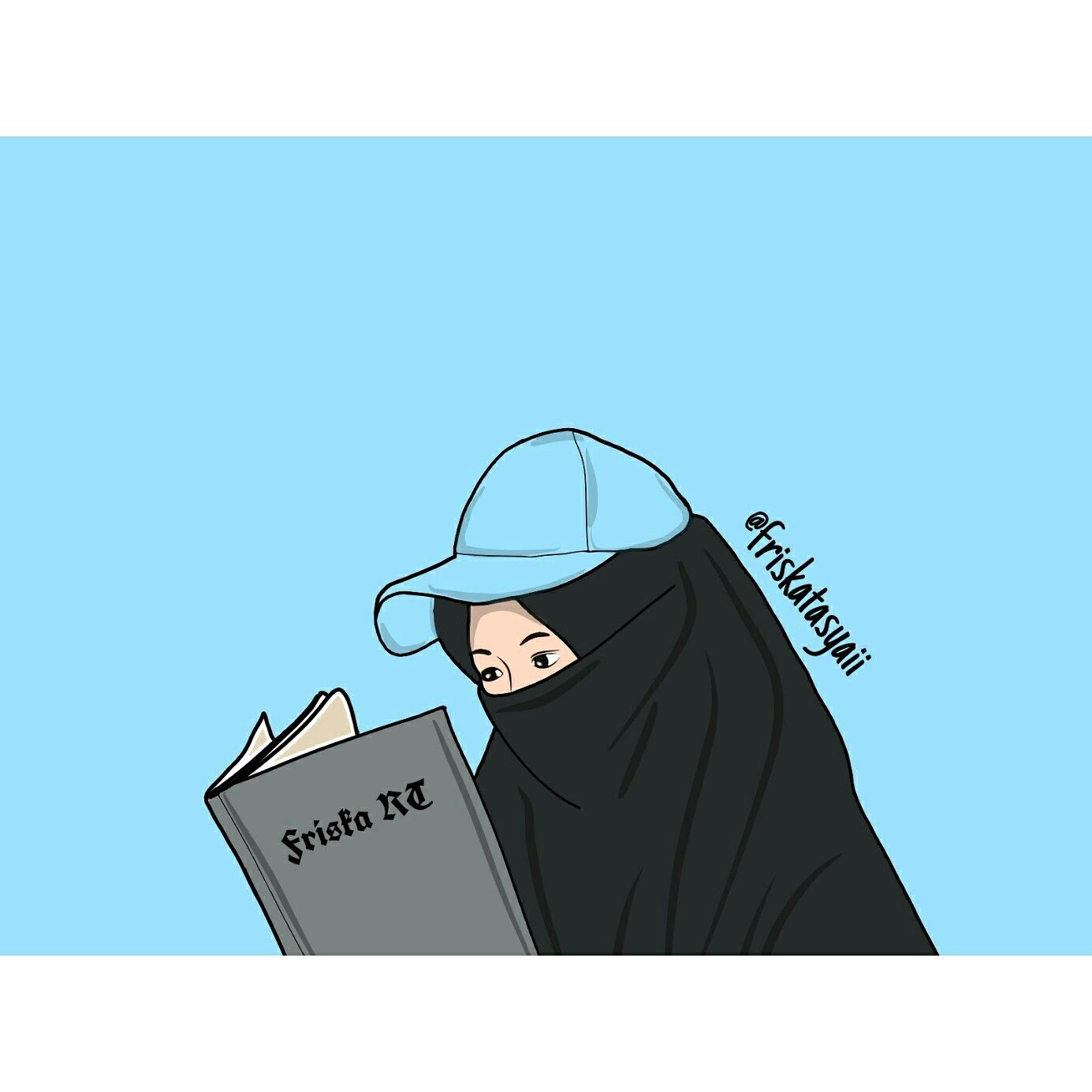 Gambar Kartun Berhijab Dan Bercadar - KibrisPDR