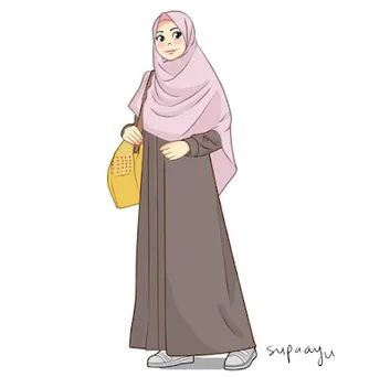 Detail Gambar Kartun Berhijab Terbaru 2019 Nomer 29