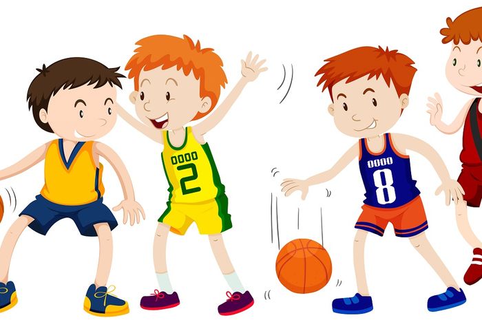 Detail Gambar Kartun Bermain Basket Nomer 27