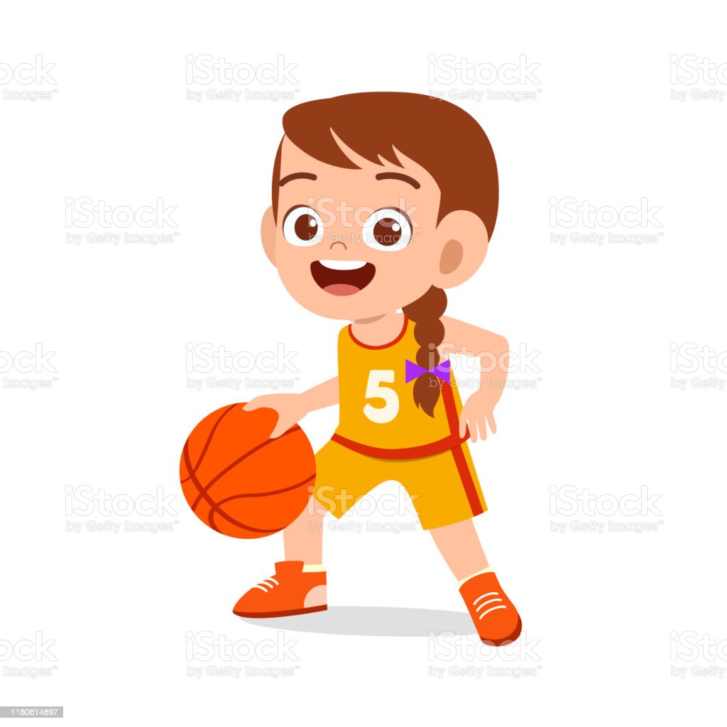 Detail Gambar Kartun Bermain Basket Nomer 29