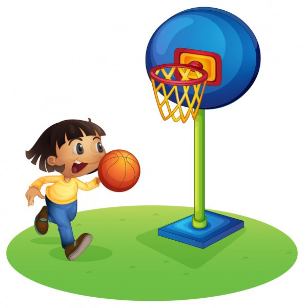 Detail Gambar Kartun Bermain Basket Nomer 41