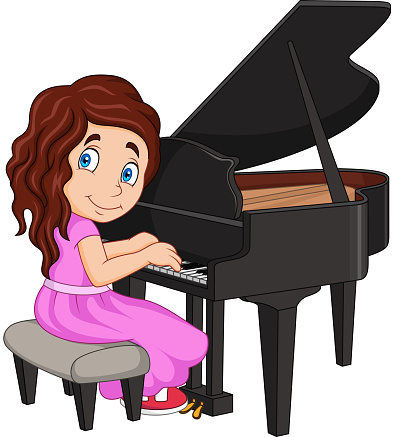 Detail Gambar Kartun Bermain Piano Nomer 27