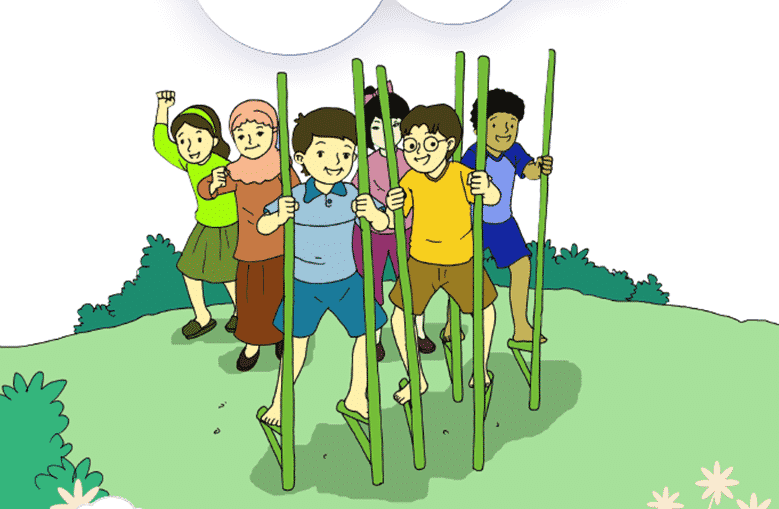 Detail Gambar Kartun Bermain Tradisional Dari Berbagai Daerah Nomer 12