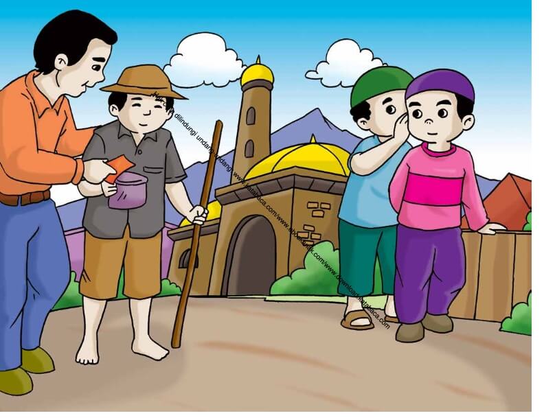 Detail Gambar Kartun Bersedekah Nomer 14
