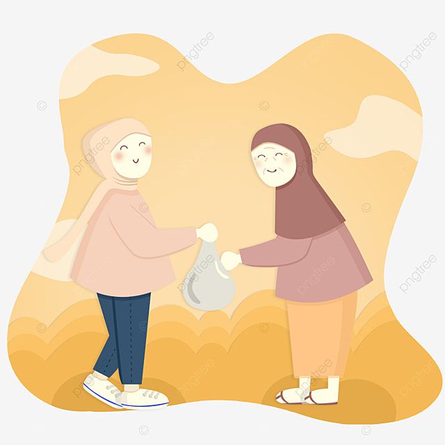 Detail Gambar Kartun Bersedekah Nomer 18