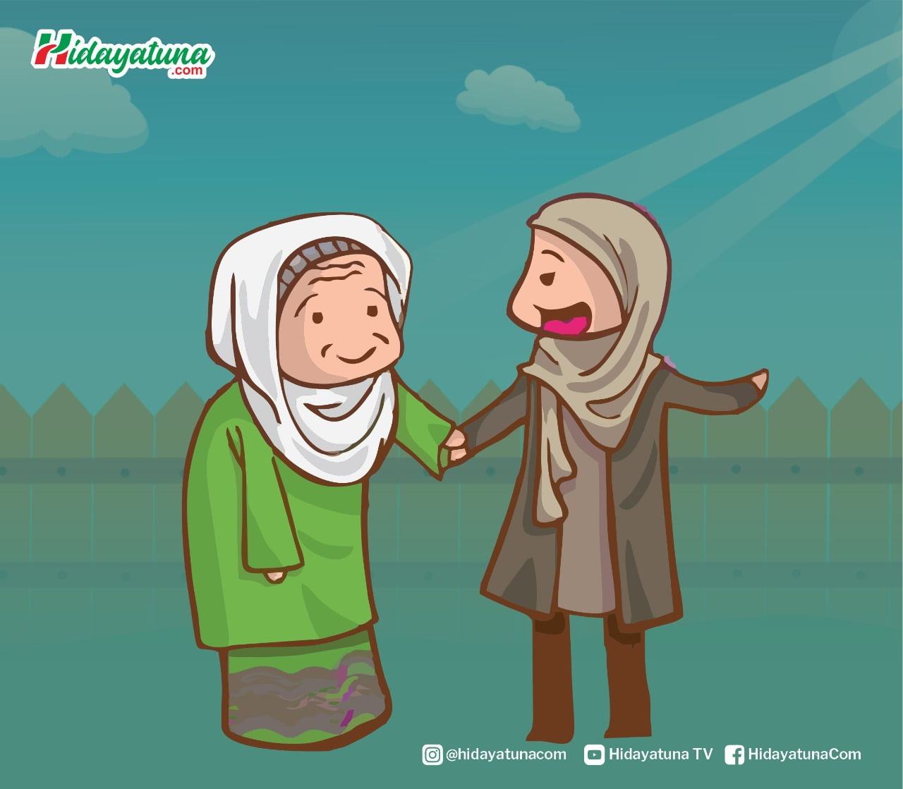 Detail Gambar Kartun Bersedekah Nomer 37