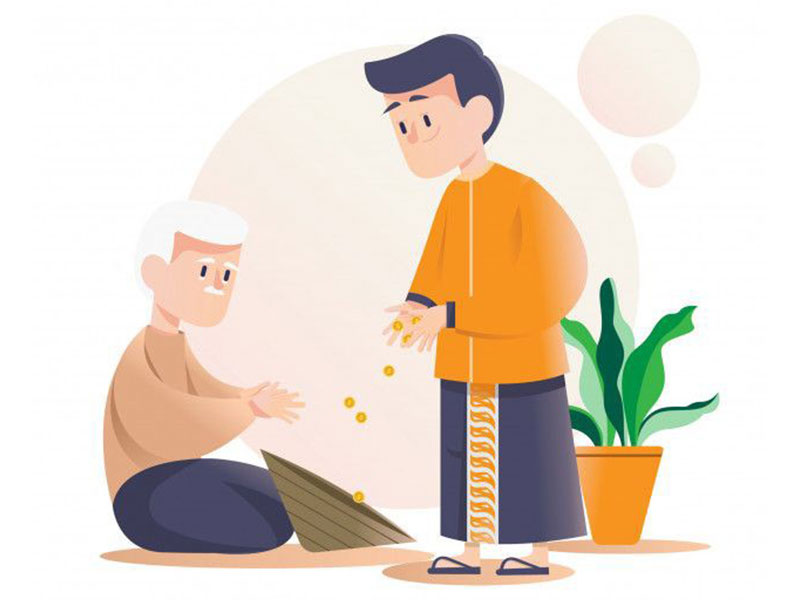 Detail Gambar Kartun Bersedekah Nomer 6