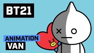 Detail Gambar Kartun Bt21 Van Nomer 28