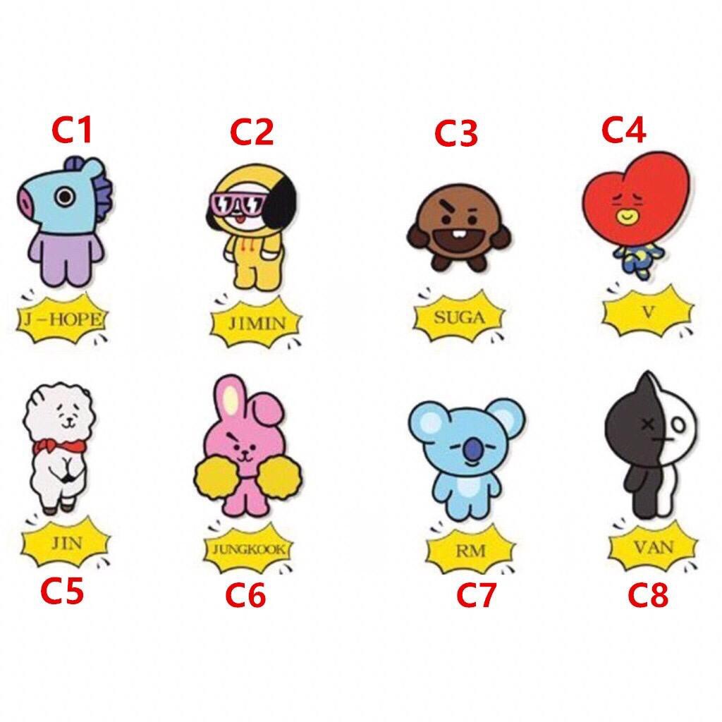 Detail Gambar Kartun Bt21 Van Nomer 49