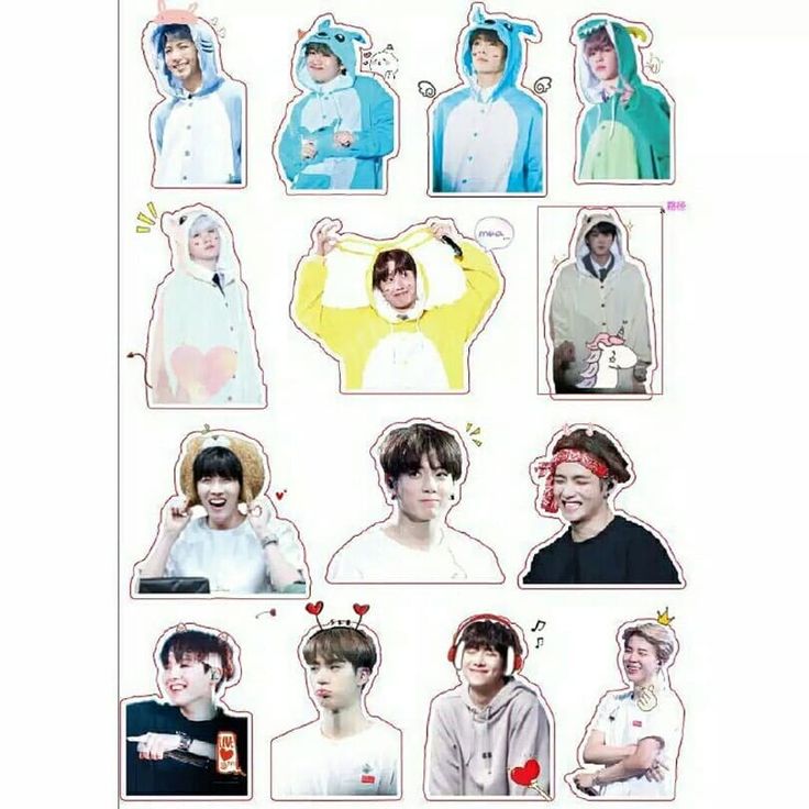 Detail Gambar Kartun Bts Bts Mini Ynwa Nomer 17