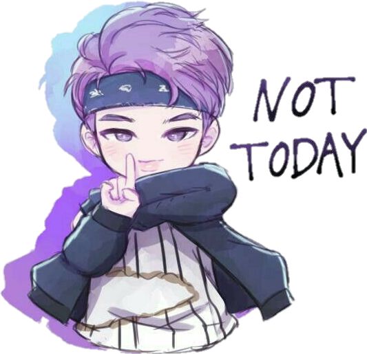 Gambar Kartun Bts Bts Not Today Fanart - KibrisPDR