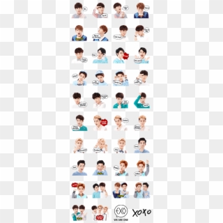 Detail Gambar Kartun Bts Exo Sticker Hd Nomer 45