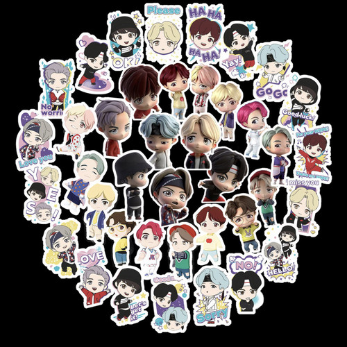 Detail Gambar Kartun Bts Exo Sticker Hd Nomer 54