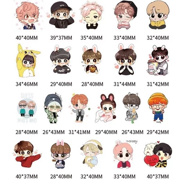 Detail Gambar Kartun Bts Exo Sticker Hd Kartun Nomer 46