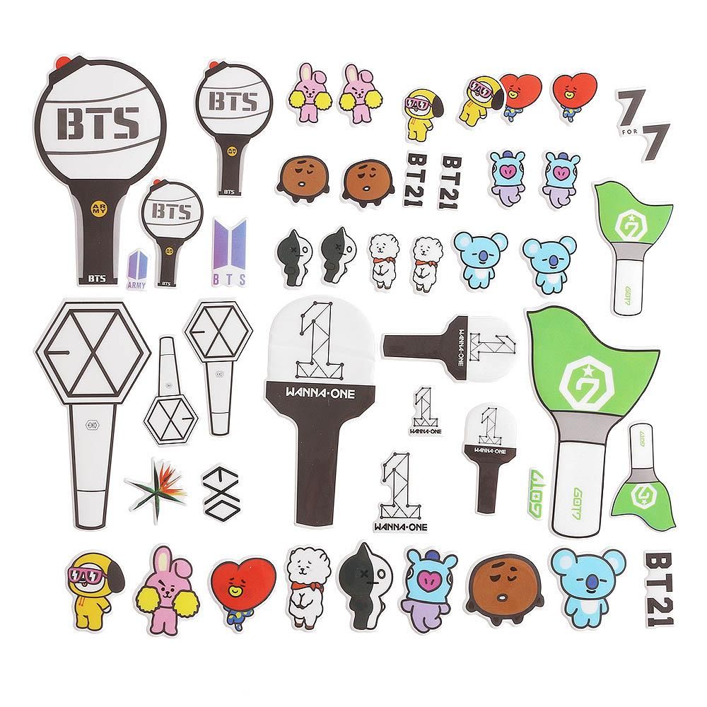 Detail Gambar Kartun Bts Exo Sticker Hd Kartun Nomer 58